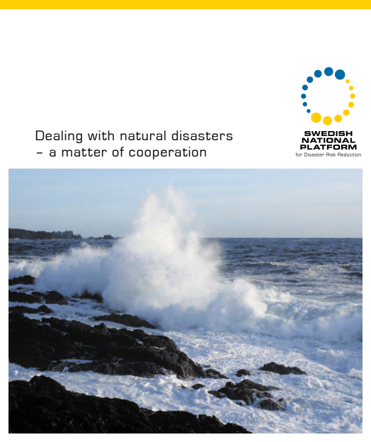Omslagsbild för  Dealing with natural disasters : a matter of cooperation