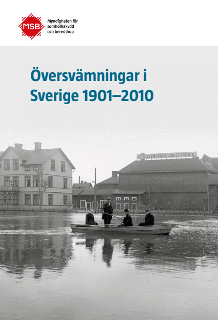 Omslagsbild för  Översvämningar i Sverige 1901-2010