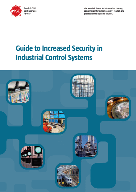 Omslagsbild för  Guide to increased security in industrial control systems