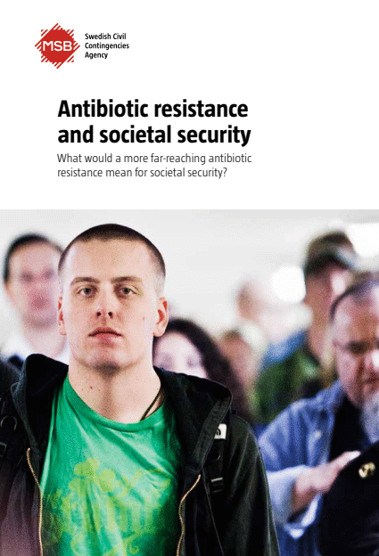 Omslagsbild för  Antibiotic resistance and societal security