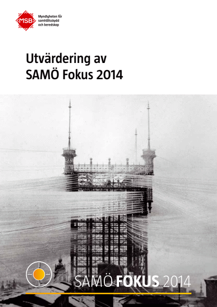 Omslagsbild för  Utvärdering av SAMÖ Fokus 2014