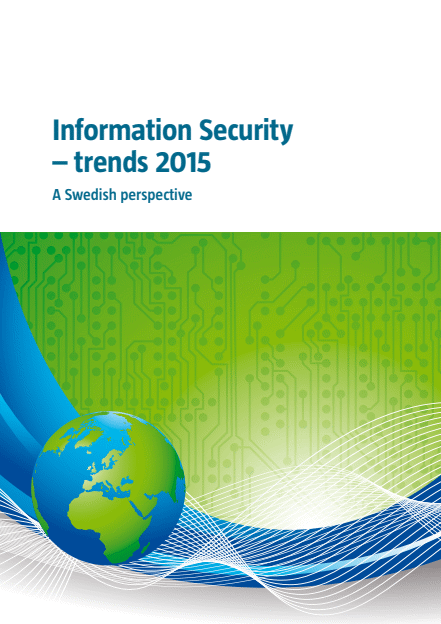 Omslagsbild för  Information Security – trends 2015 : A Swedish perspective