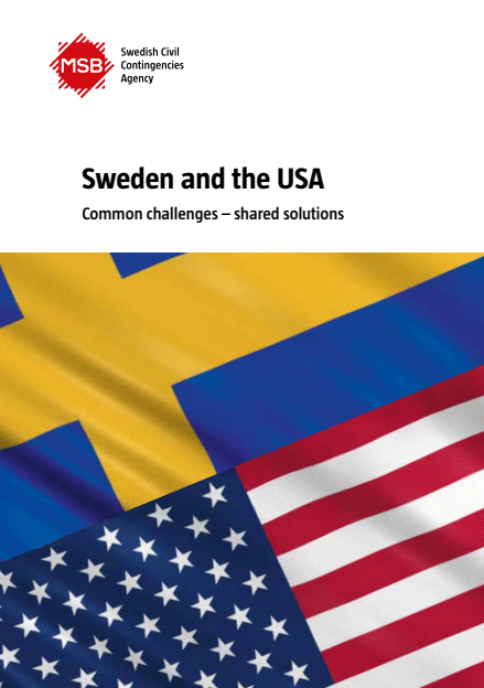 Omslagsbild för  Sweden and the USA : common challenges – shared solutions