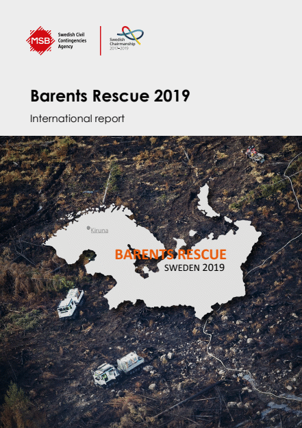 Omslagsbild för  Barents Rescue 2019 : International report