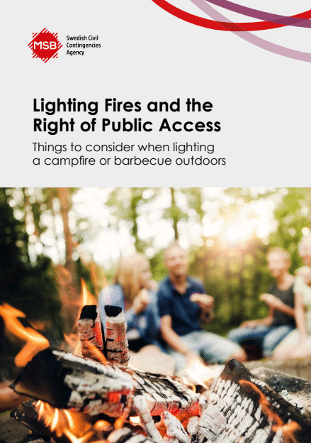 Lighting Fires and the Right of Public Access : Things to consider when lighting a campfire or barbecue outdoors