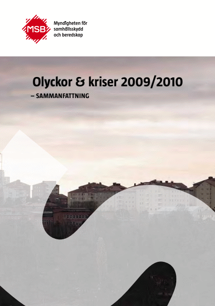 Olyckor & kriser 2009/2010 : sammanfattning