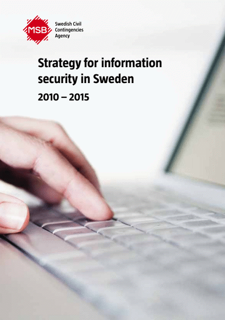 Strategy for information security in Sweden 2010-2015