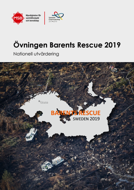 Övningen Barents Rescue 2019 : nationell utvärdering