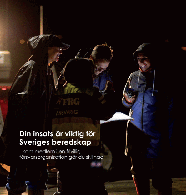 Din insats är viktig för Sveriges beredskap – som medlem i en frivillig försvarsorganisation gör du skillnad