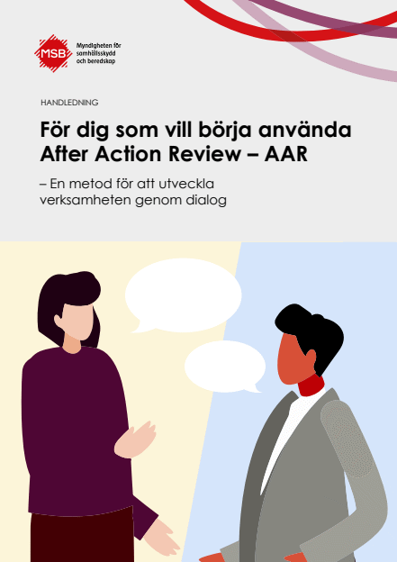 För dig som vill börja använda After Action Review – AAR