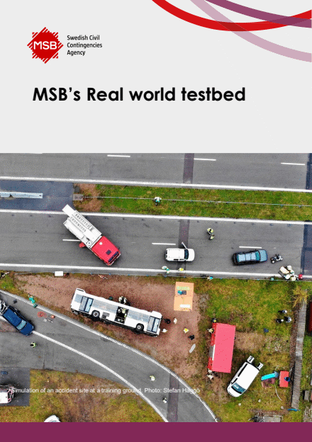 Omslagsbild för  MSB’s Real world testbed