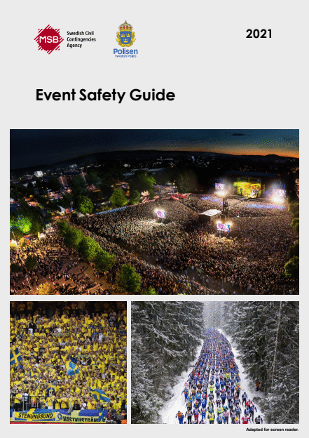 Event Safety Guide : adapted for screen reader