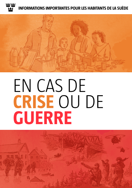 Om krisen eller kriget kommer : fransk version