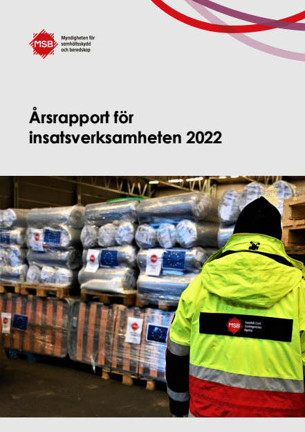 Omslagsbild för  Årsrapport för insatsverksamheten 2022