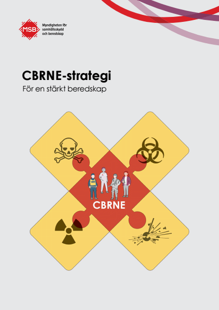 Omslagsbild för  CBRNE-strategi – För en stärkt beredskap