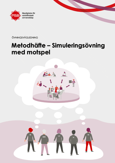 Omslagsbild för  Metodhäfte – Simuleringsövning med motspel