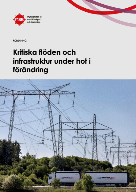 Omslagsbild för  Kritiska flöden och infrastruktur under hot i förändring