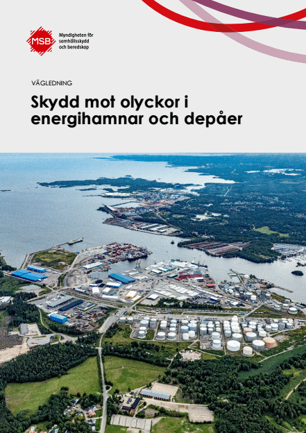 Omslagsbild för  Skydd mot olyckor i energihamnar och depåer