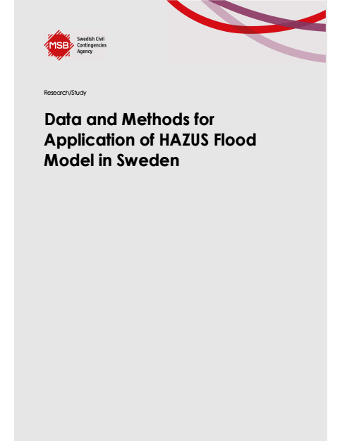 Omslagsbild för  Data and Methods for Application of HAZUS Flood Model in Sweden