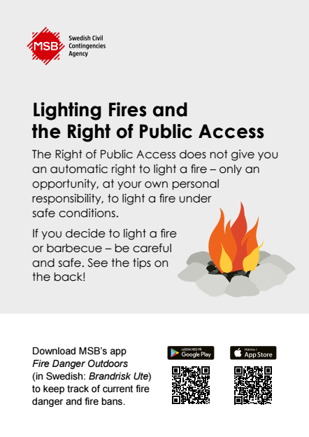 Omslagsbild för  Lighting Fires and the Right of Public Access : Kort
