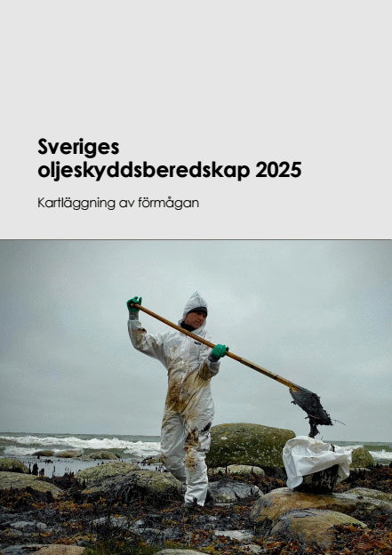 Omslagsbild för  Sveriges oljeskyddsberedskap 2025 : kartläggning av förmågan