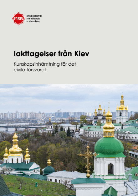 Omslagsbild för  Iakttagelser från Kiev : Kunskapsinhämtning för det civila försvaret