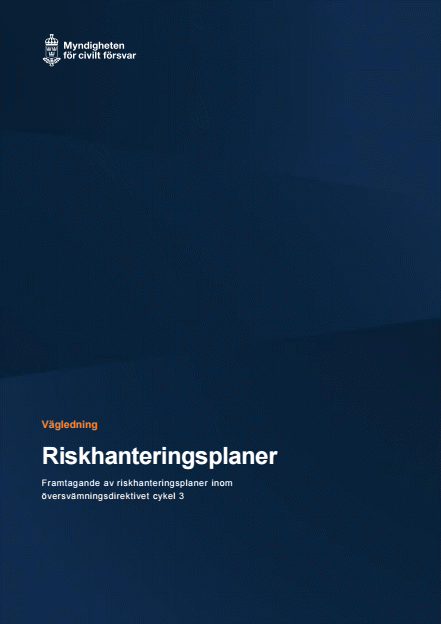 Omslagsbild för  Riskhanteringsplaner : framtagande av riskhanteringsplaner inom översvämningsdirektivet cykel 3