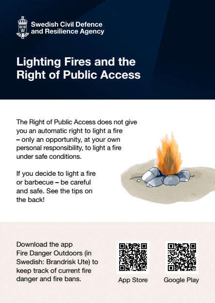 Omslagsbild för  Lighting Fires and the Right of Public Access : Kort