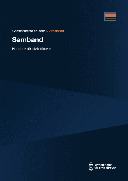 Omslagsbild för  Samband : Handbok för civilt försvar