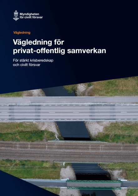 Omslagsbild för  Vägledning för privat-offentlig samverkan