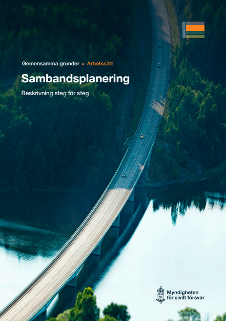 Omslagsbild för  Gemensamma grunder - arbetssätt - Samband - Sambandsplanering - steg för steg