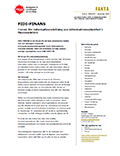 FIDI-FINANS : Forum för informationsdelning om informationssäkerhet i finanssektorn