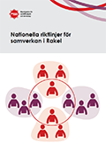 Omslagsbild för  Nationella riktlinjer för samverkan i Rakel