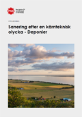 Omslagsbild för  Sanering efter en kärnteknisk olycka - deponier : Vägledning