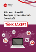 Omslagsbild för  Till företag. Alla kan bidra till Sveriges cybersäkerhet. Du också.