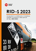 RID-S 2023 – Myndigheten för samhällsskydd och beredskaps föreskrifter om transport av farligt gods på järnväg